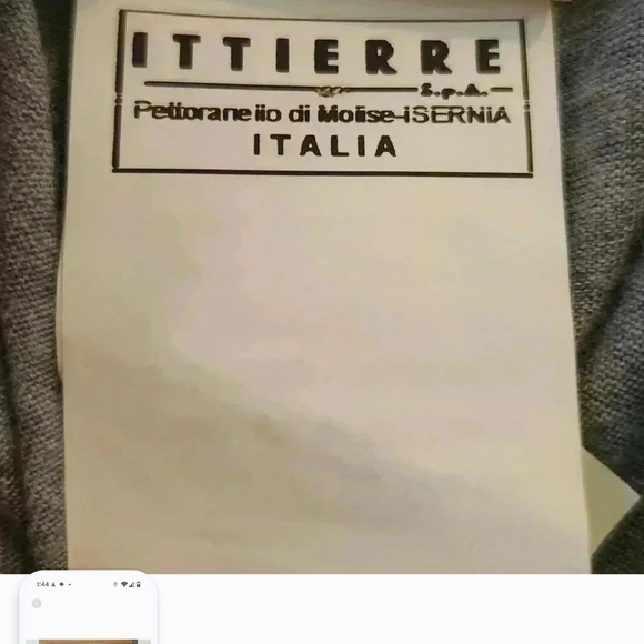 Galliano Gray and Cream Dress - Picture 6 of 6